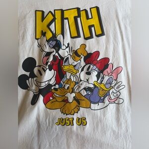 KithxDisney ‘Just Us’ t-shirt. NWOT
